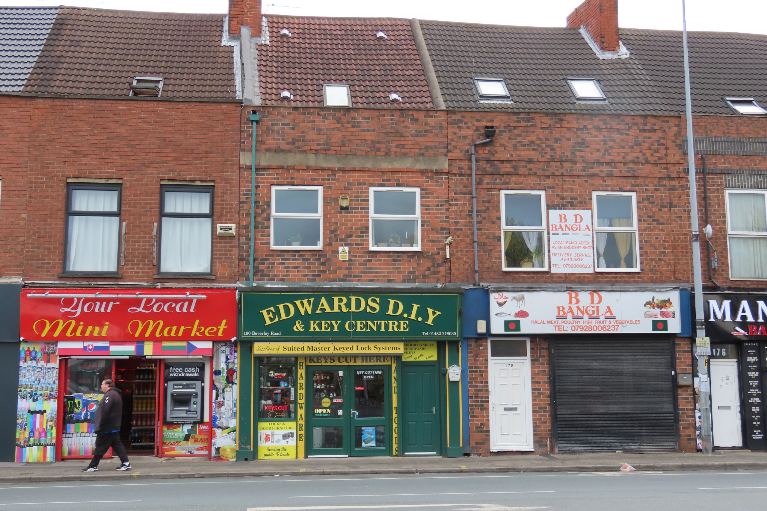 Edward's DIY and Key Cutting, 180 Beverley Road, Hull — Barry Crux